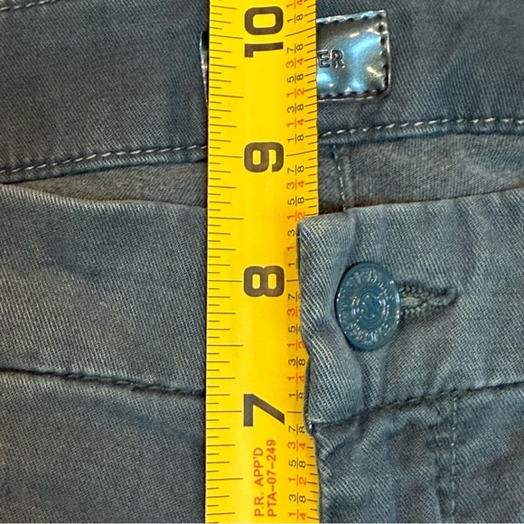 Mother‎ Looker Ankle Fray A Run In The Park Thunderstorm Skinny Jeans Size 28 - Picture 7 of 15